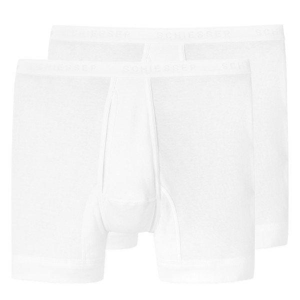 Image of 2er Pack Original Classics Feinripp - Unterhose Kurz Herren Weiss 3XL
