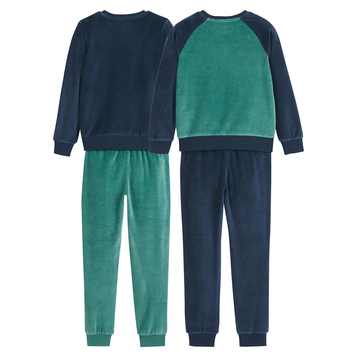 La Redoute Collections  Lot de 2 pyjamas en velours 