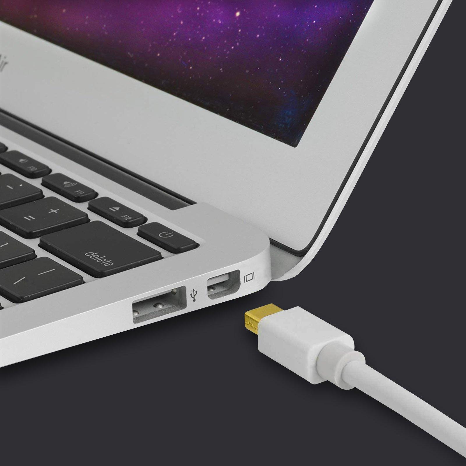 Avizar  Mini DisplayPort männlich/männlich Kabel 