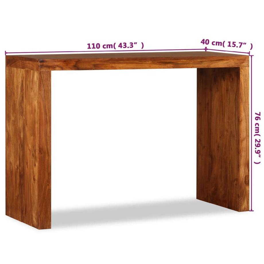 VidaXL consolle Legno  