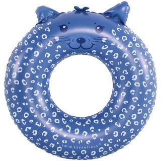 Swim Essentials  Schwimmring 55cm Blue Leopard 