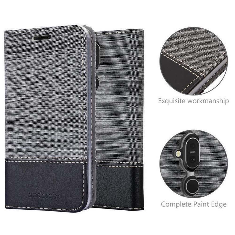 Cadorabo  Housse compatible avec Nokia 7.1 PLUS / X7 - Coque de protection avec fermeture magnétique, fonction de support et compartiment pour carte 