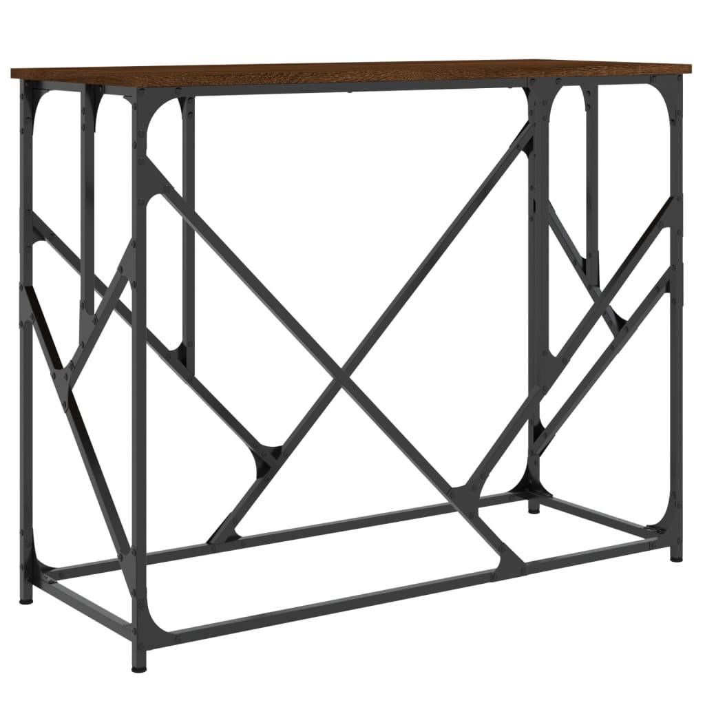 VidaXL Table console bois d'ingénierie  