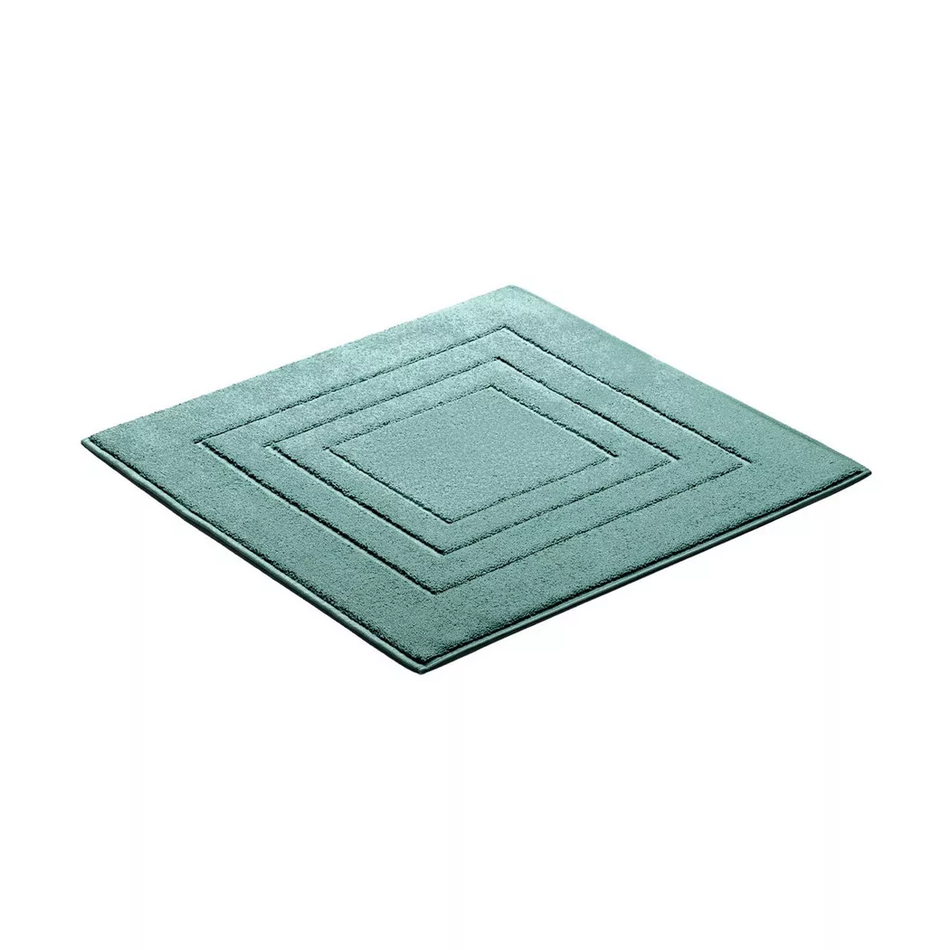 VOSSEN - Feeling Badematte, 60X60CM, Gletscherblau