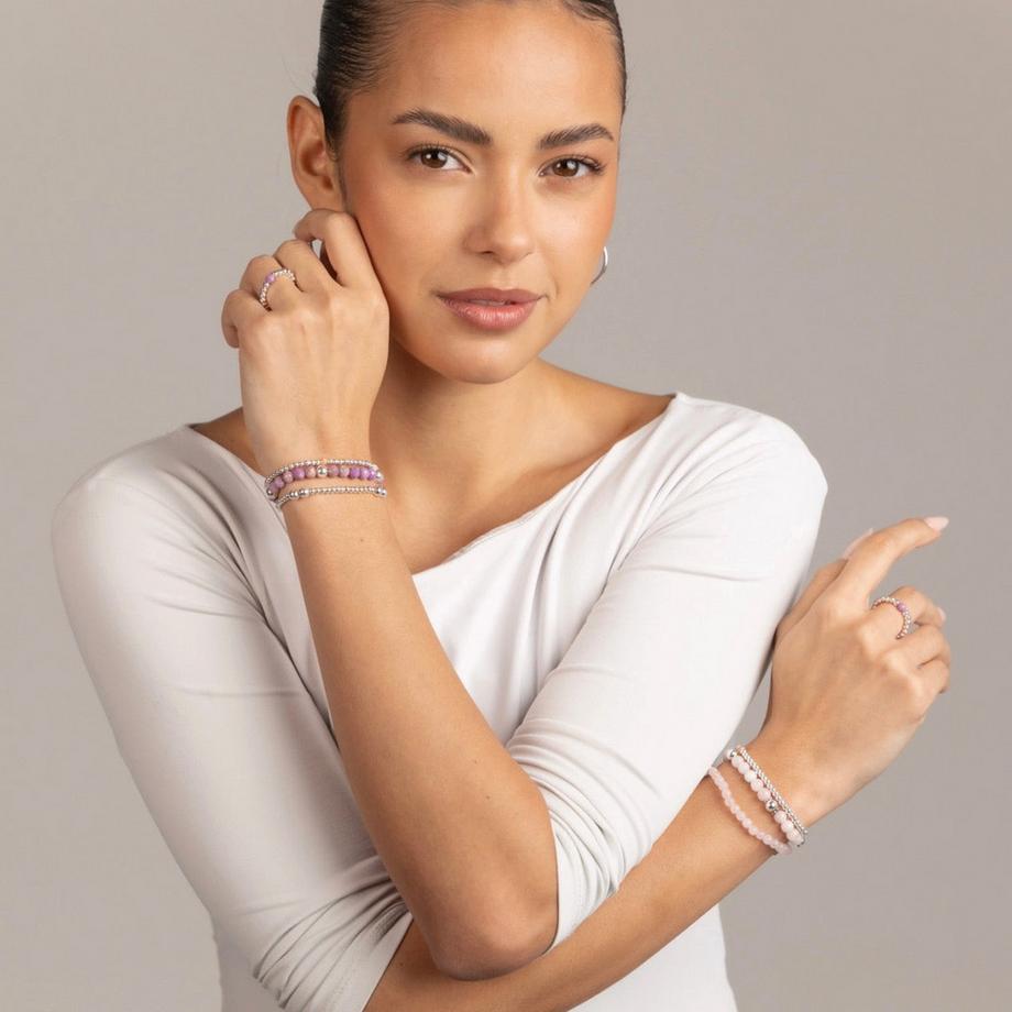 Balibay  Meleni -  Armband 925 Sterling Silber mit einem Zimt Mondstein 