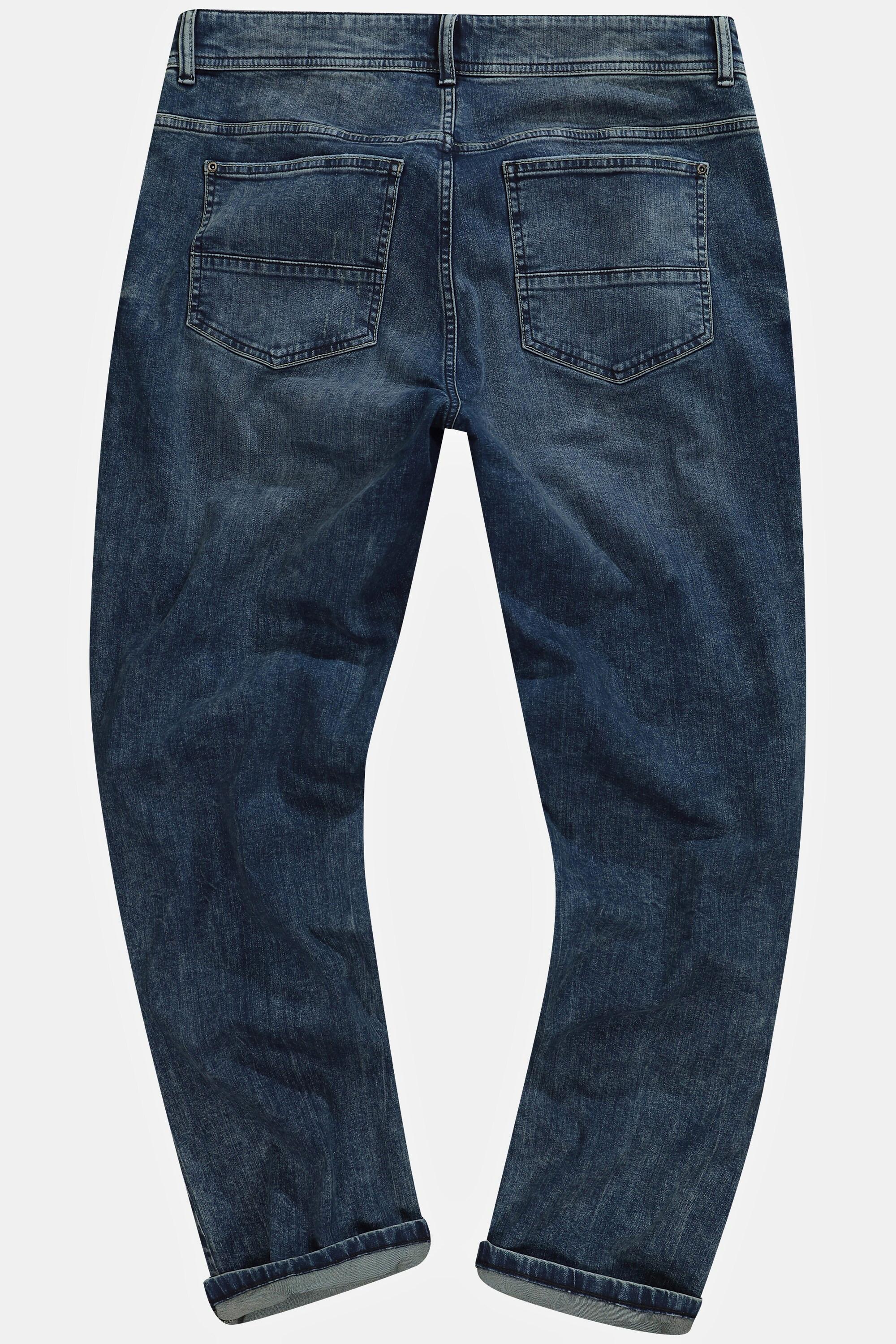 Sthuge  Jeans, Loose Fit, Dirty Wash, 5-Pocket, bis 72/36 