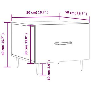 VidaXL tavolino da salotto Legno multistrato  