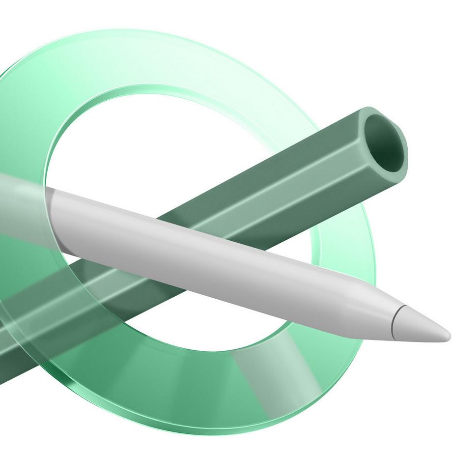 Avizar  Apple Pencil 1 Stiftschutz Dunkelgrün 