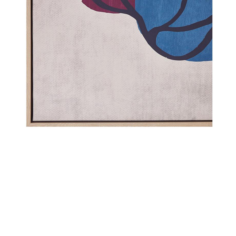 Beliani Canvas aus Stoff Modern BINETTO  