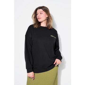 Sweatshirt, oversized, Cherry-Print