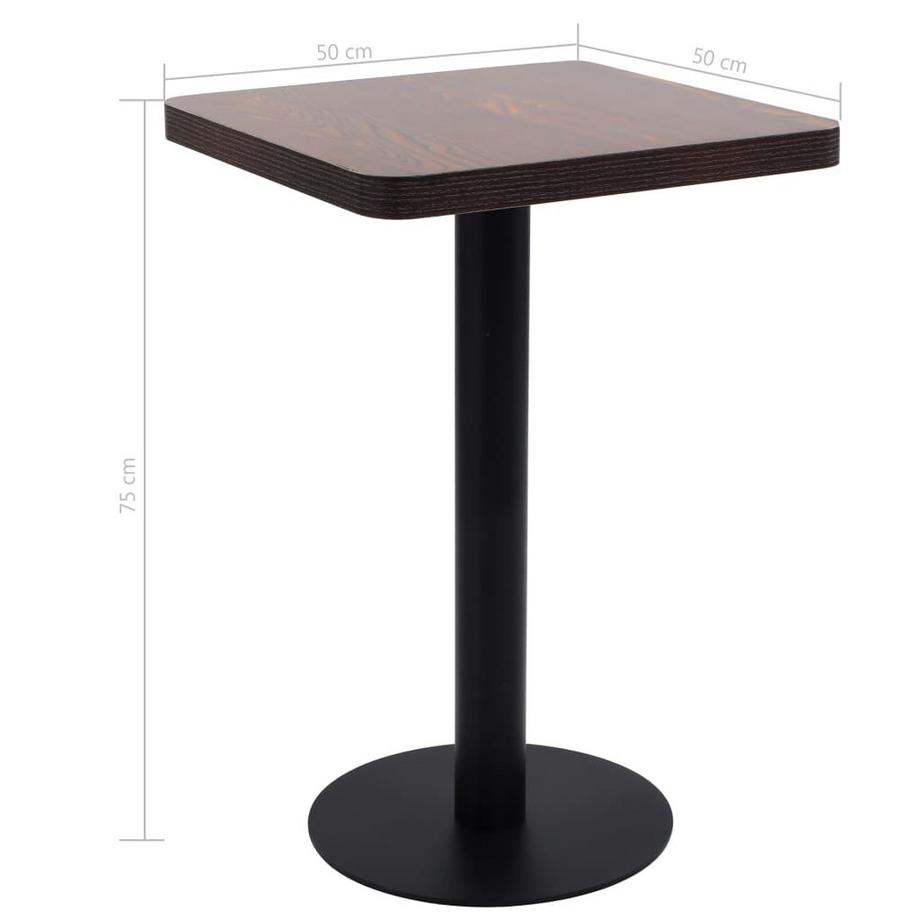 VidaXL Bistrotisch mdf  
