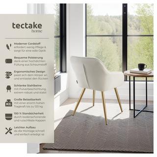 Tectake Chaise Marilyn, aspect corde, rembourrée  