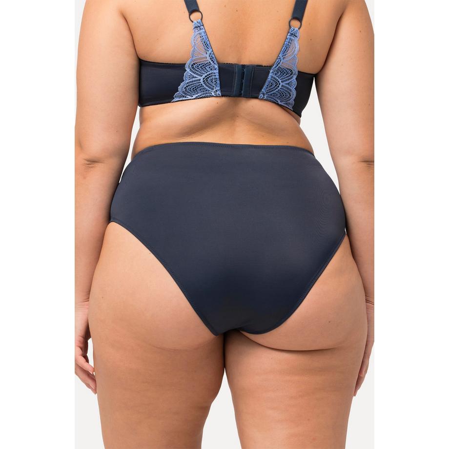 Ulla Popken Culotte Midi Dentelle Microfibre  