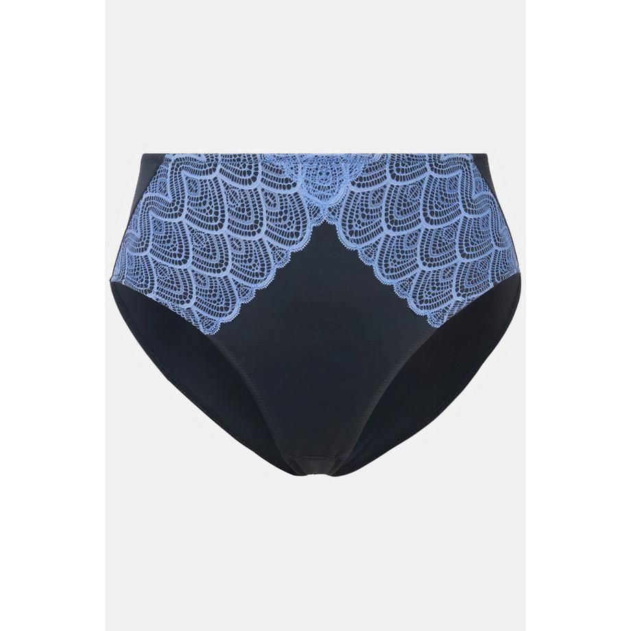 Ulla Popken Culotte Midi Dentelle Microfibre  