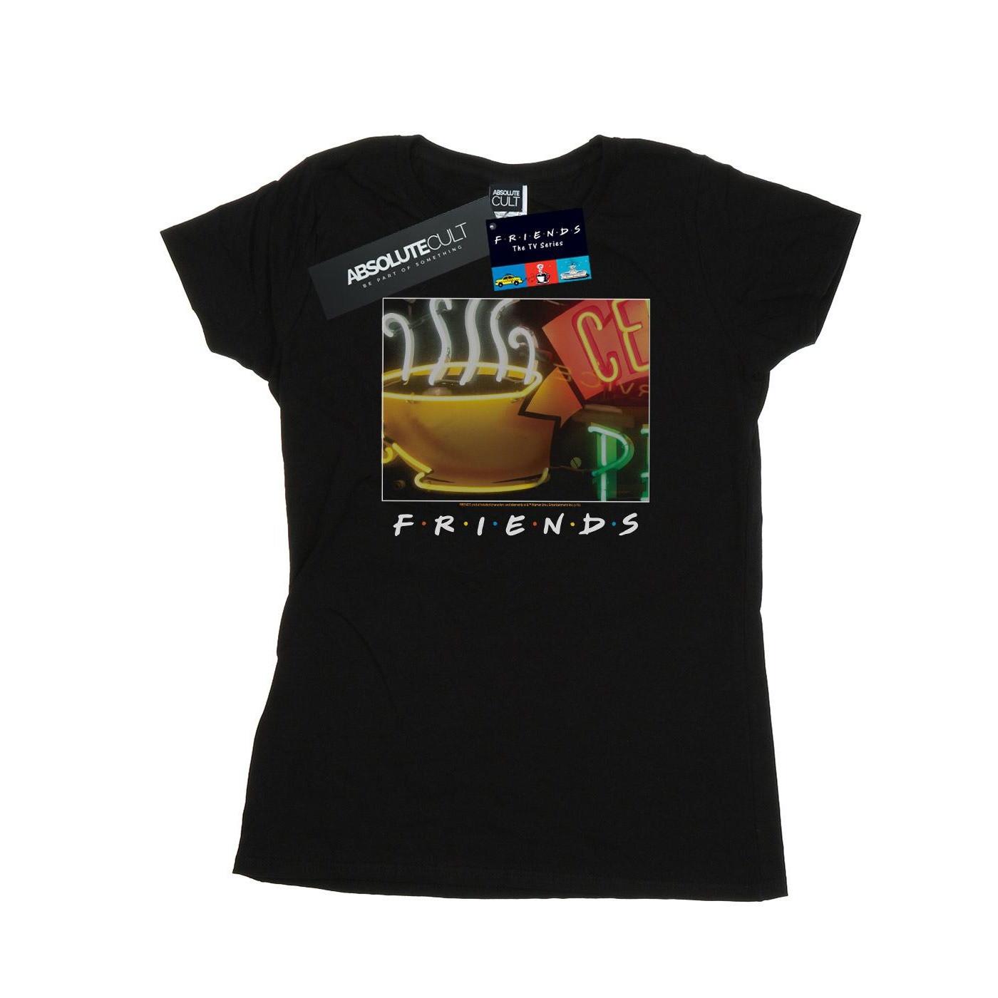 Image of Central Perk Homage Tshirt Damen Schwarz XL