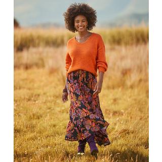 Joe Browns Blumenprint Maxirock mit Knopfleiste  