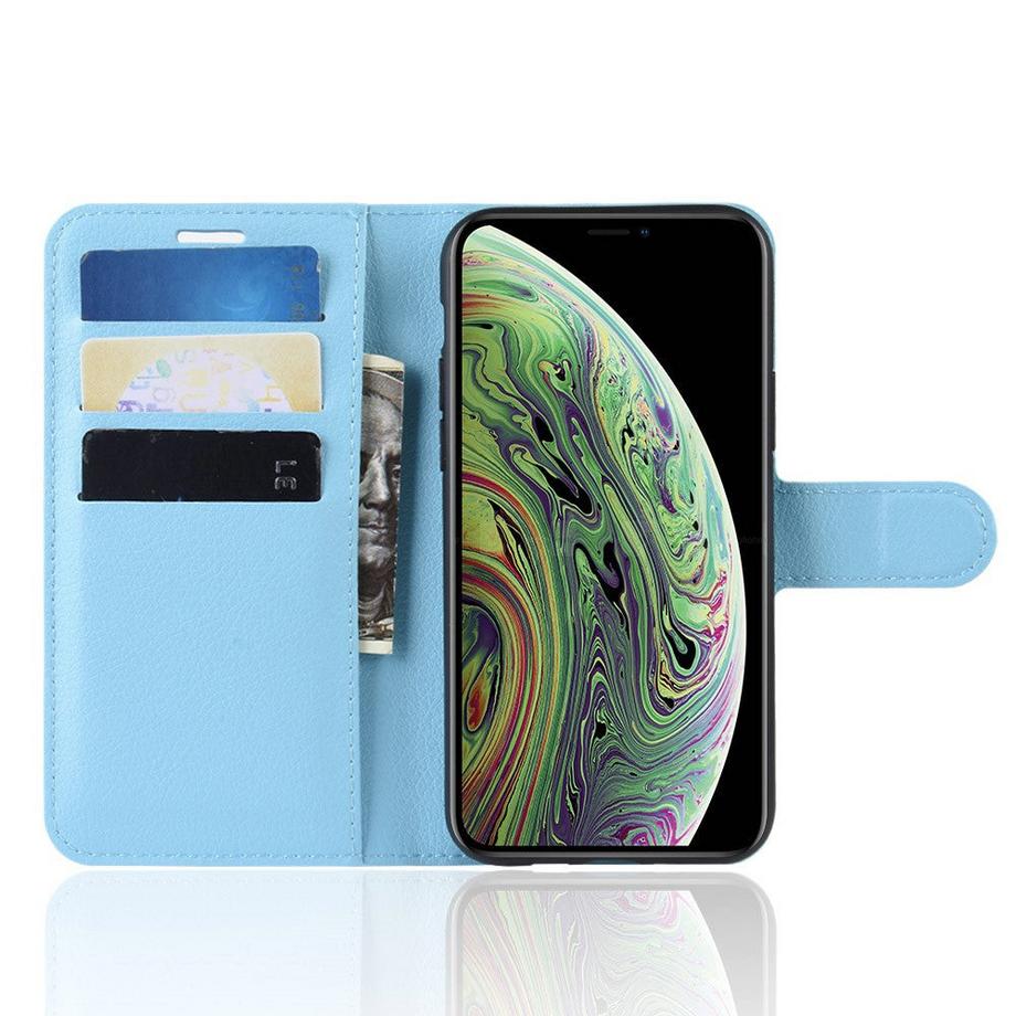 Cover-Discount  iPhone 11 Pro - Leder Etui Hülle Mit Kartenfach 