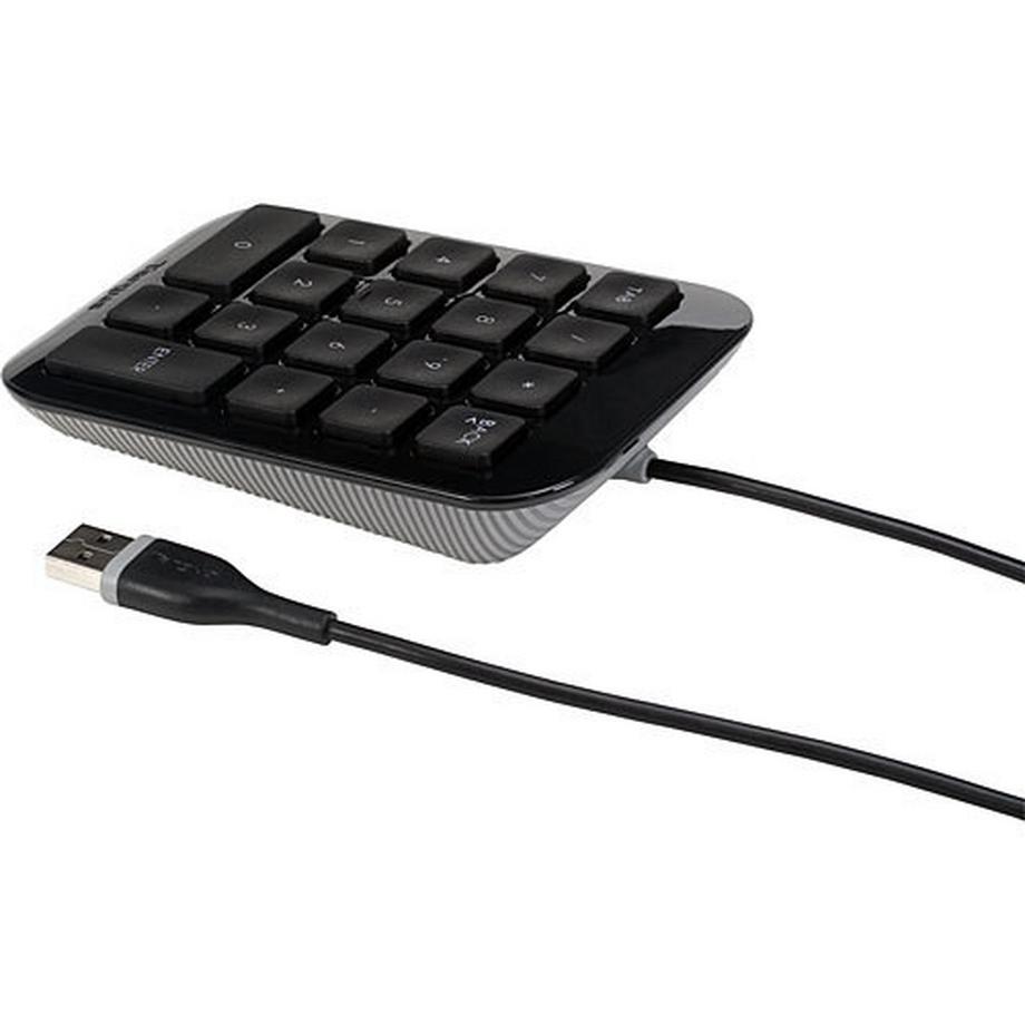 Targus  TARGUS Wired USB Numeric Keypad AKP10EU USB Port Black 