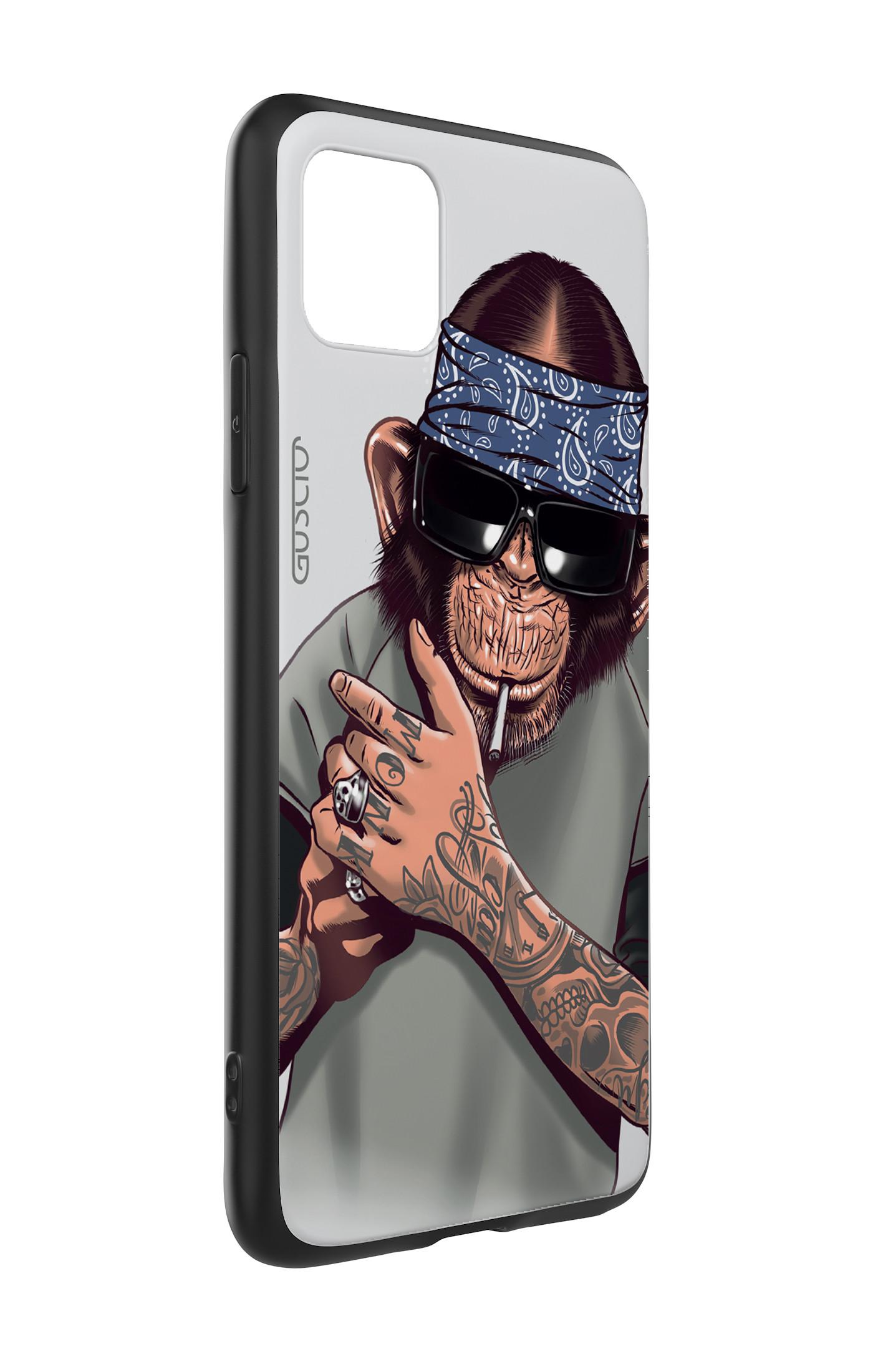 GUSCIO  iPhone 12 Pro Max - Coque GUSCIO singe avec bandana 