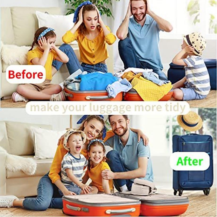 Only-bags.store Kofferorganizer Set 10 Stücke  