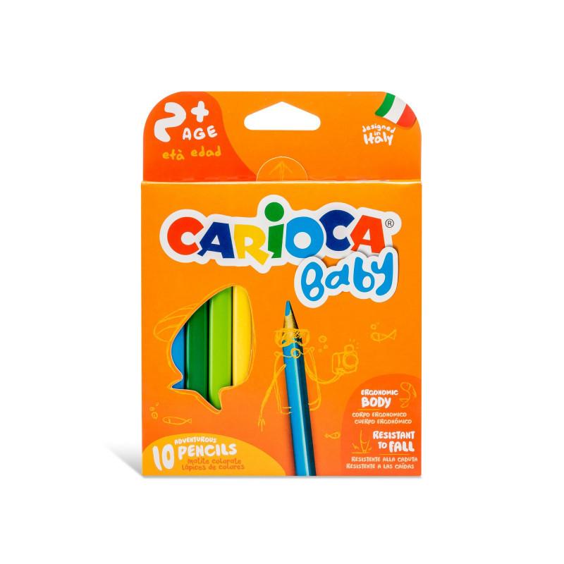CARIOCA  Carioca TRIANGULAR Multicolore 10 pièce(s) 