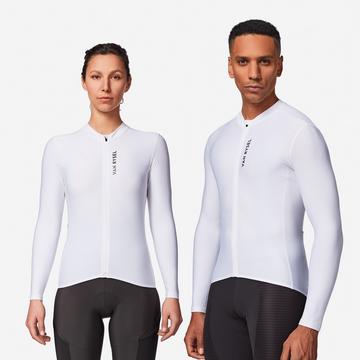 Maglia maniche lunghe bici da corsa slim poliestere