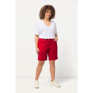 Ulla Popken  Bermuda style cargo 4 poches, taille confortable 