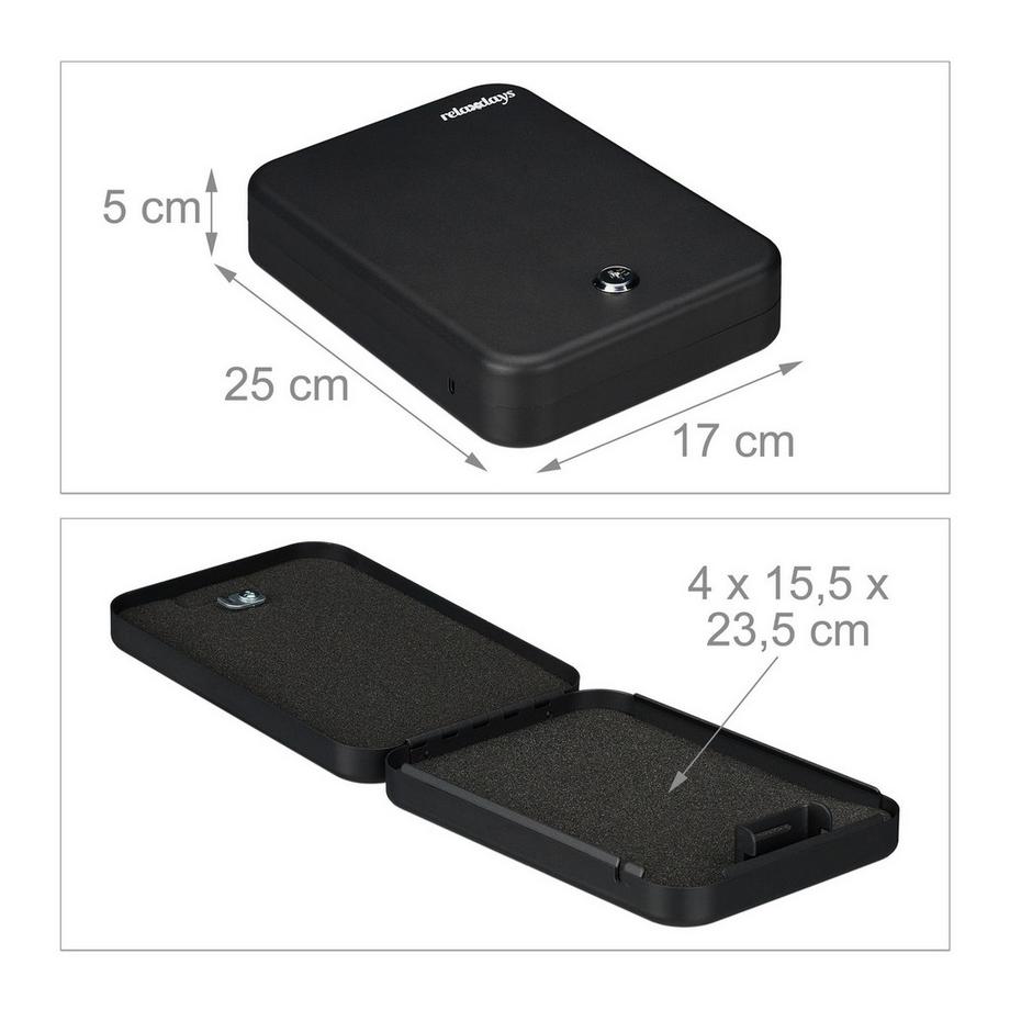 B2X Cassetta di sicurezza con serratura  