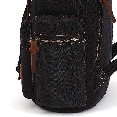 Only-bags.store Vintage Canvas Laptop Rucksack  