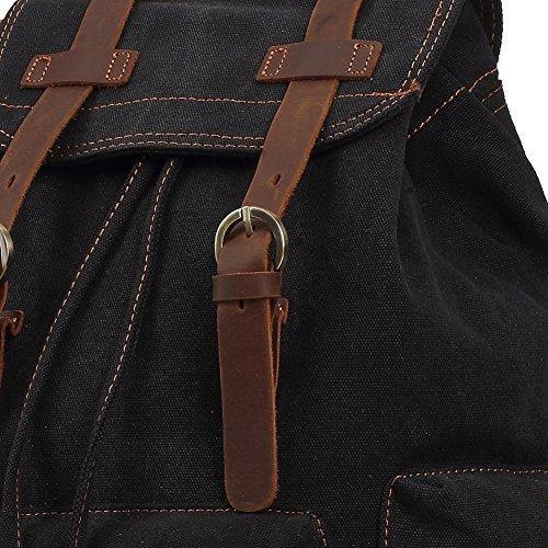 Only-bags.store Vintage Canvas Laptop Rucksack  