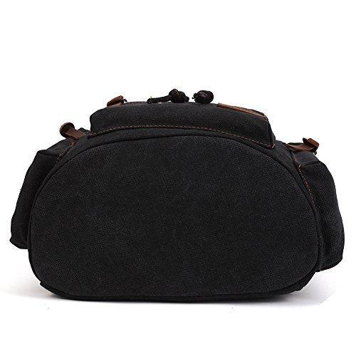 Only-bags.store Vintage Canvas Laptop Rucksack  