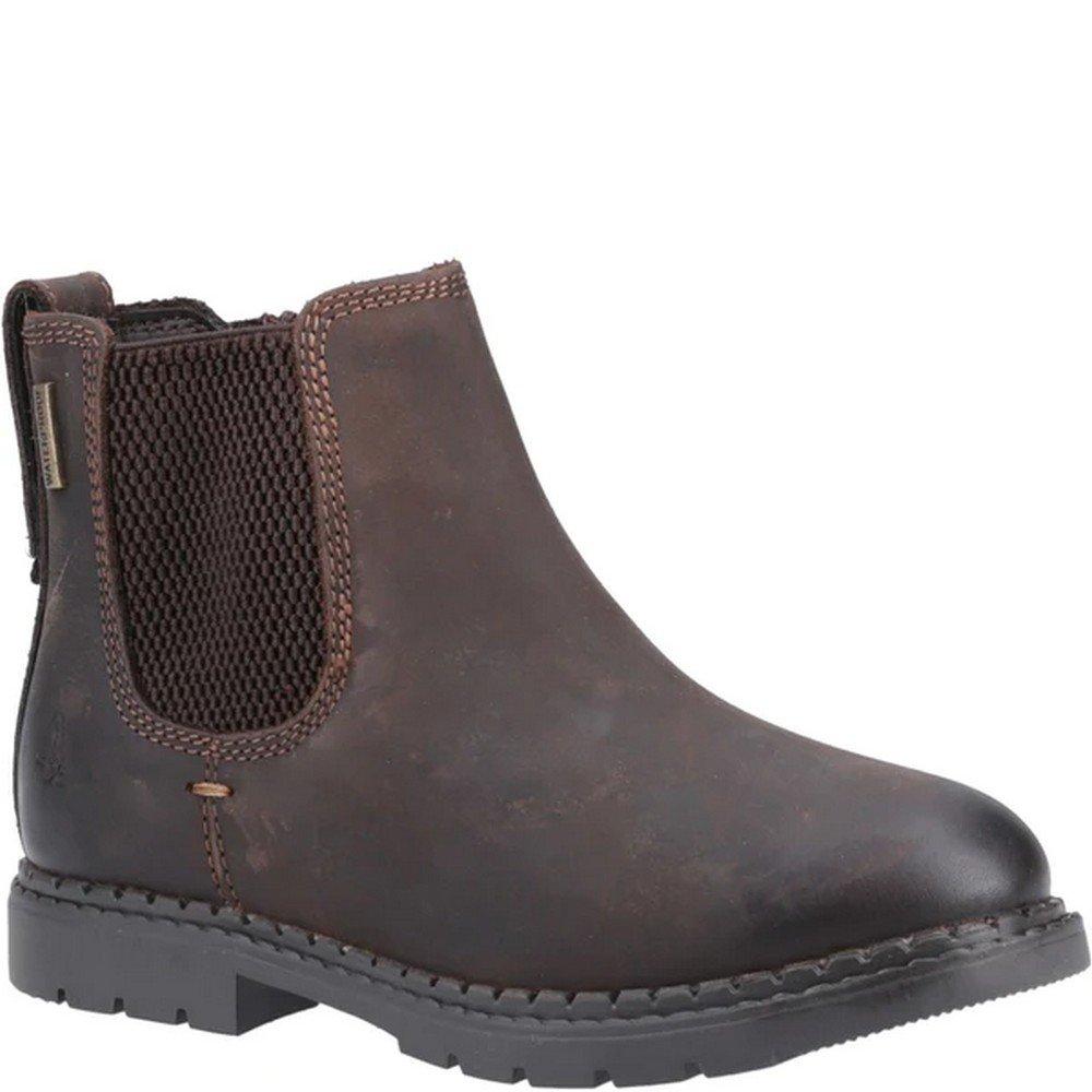 Image of Stiefeletten Mini Preston, Leder Unisex Braun 34