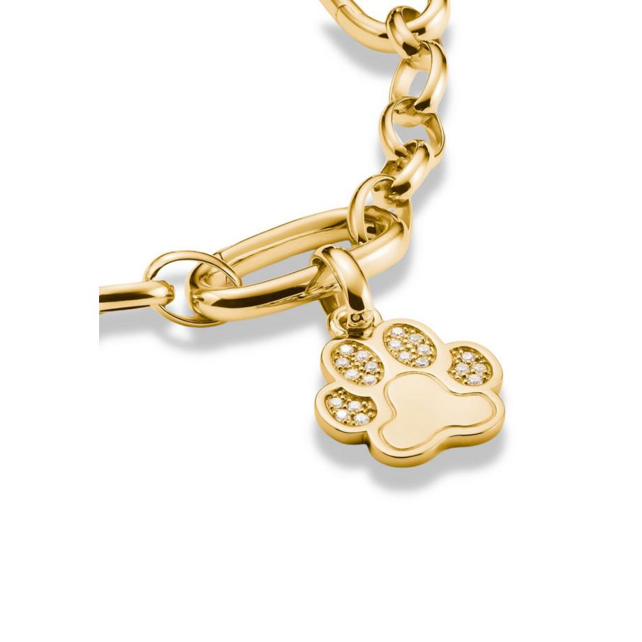 Thomas Sabo  Charm Anhänger Pfote   Steinen Connect Veret 