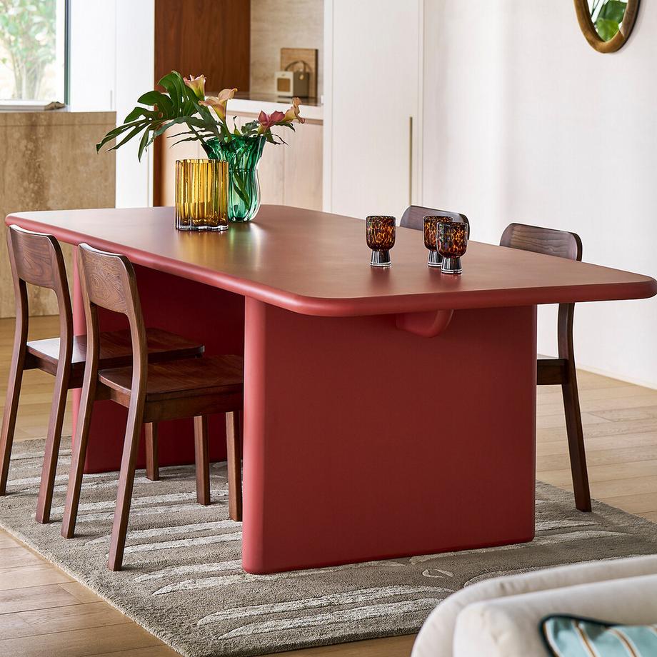 La Redoute Intérieurs Lot de 2 chaises teintées noyer  