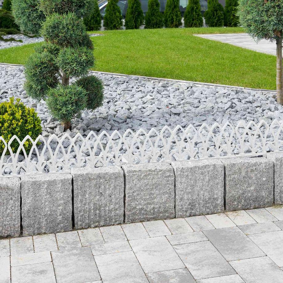 B2X  Rabatt Zaun Vintage 2 Panele 