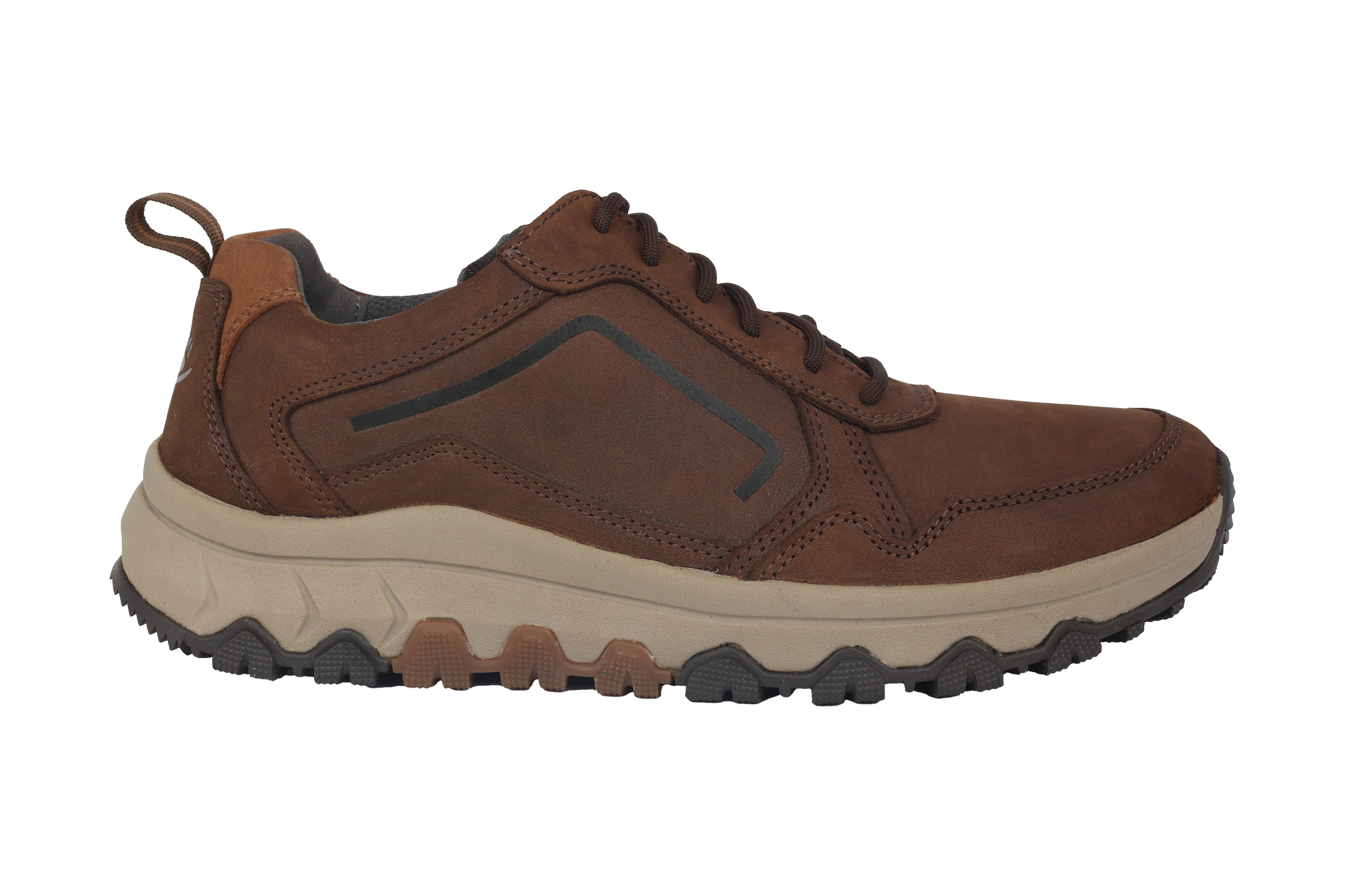 Image of Nubuk Wandersneaker Herren Braun 39