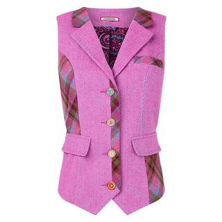 Joe Browns Gilet Heritage a Quadri Mix and Match  