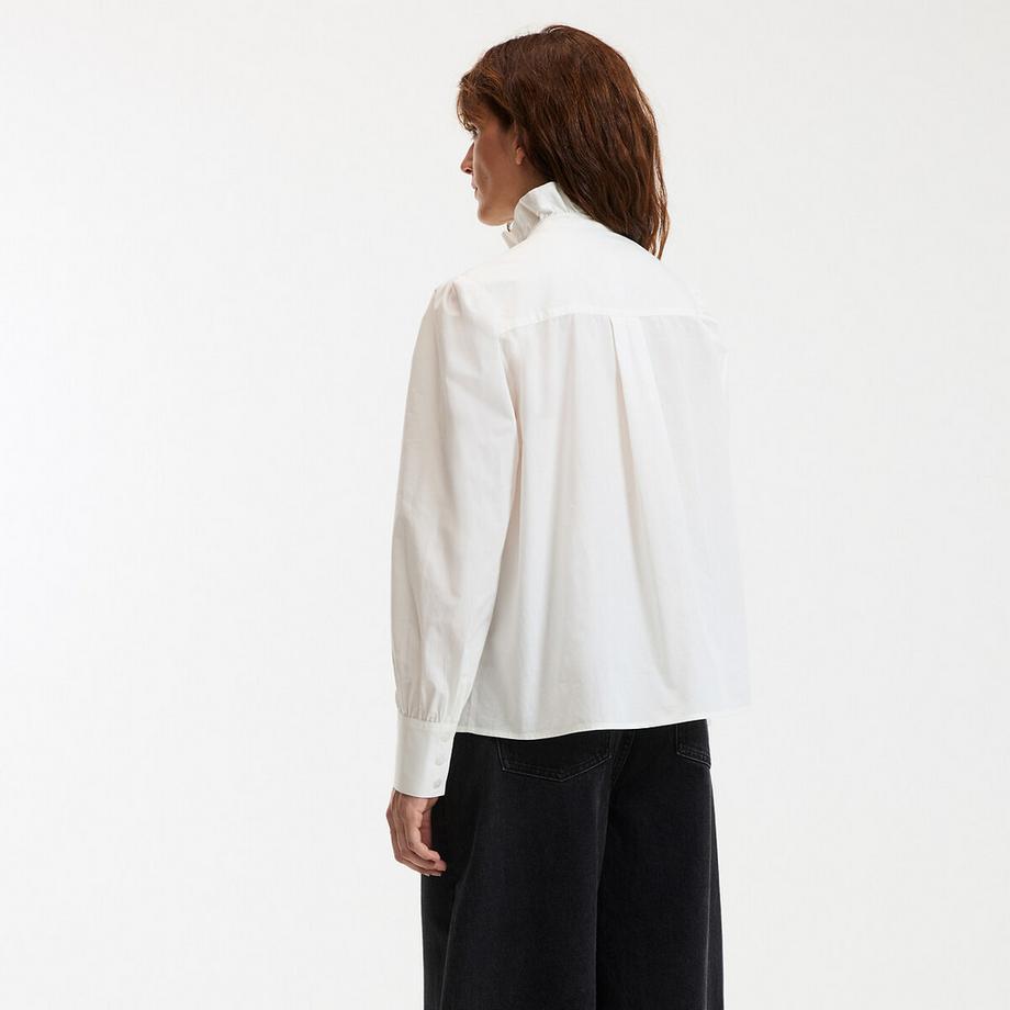 La Redoute Collections Hemd mit viktorianischem Kragen  