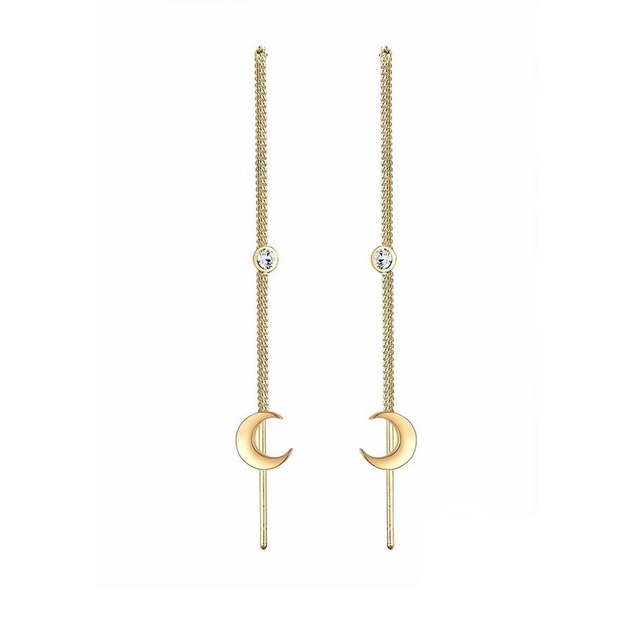 Elli  Ohrringe Halbmond Kristall 
