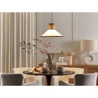 Beliani Lampe suspension en Polyester Moderne MANTUA  