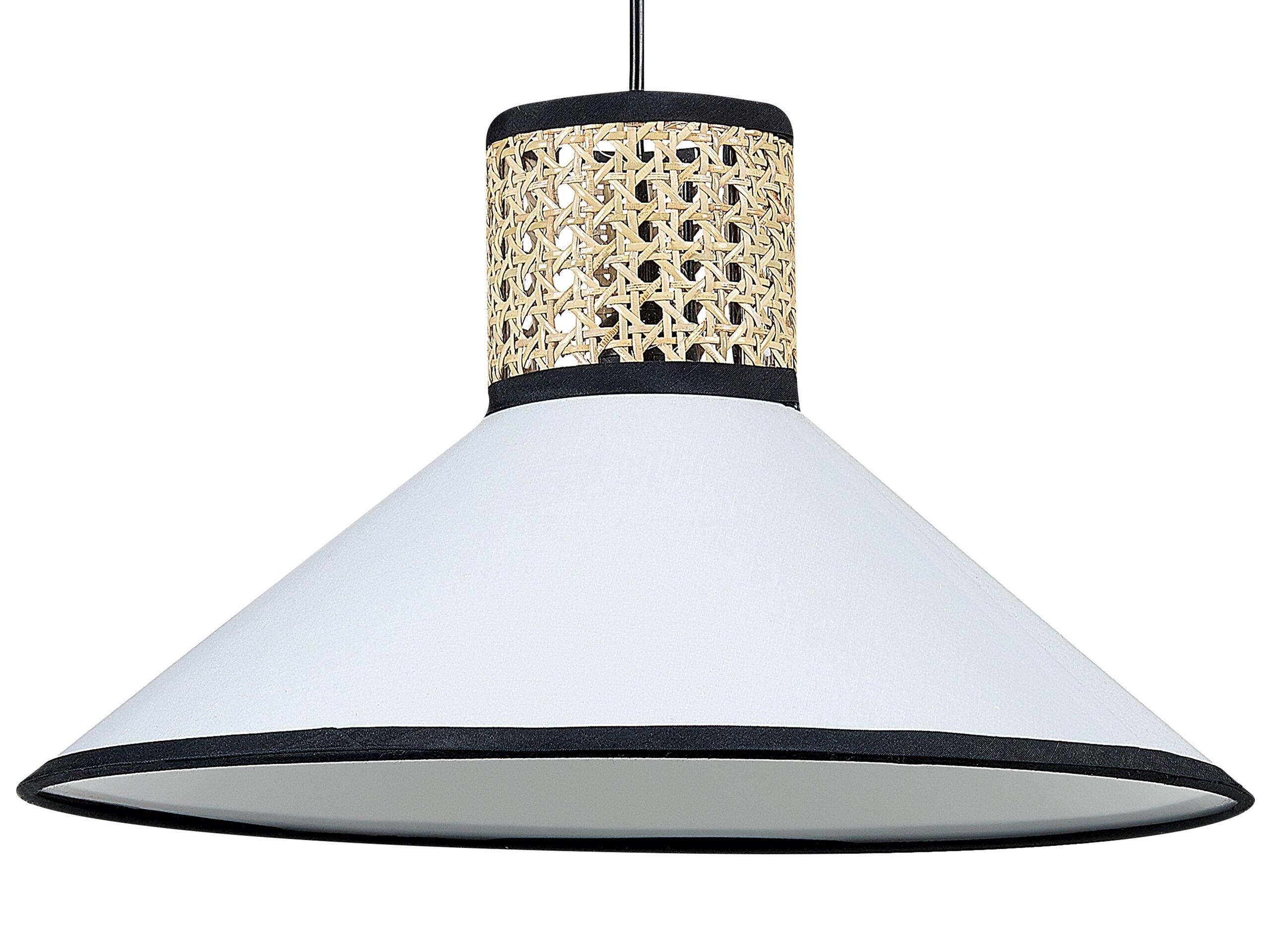 Beliani Lampe suspension en Polyester Moderne MANTUA  