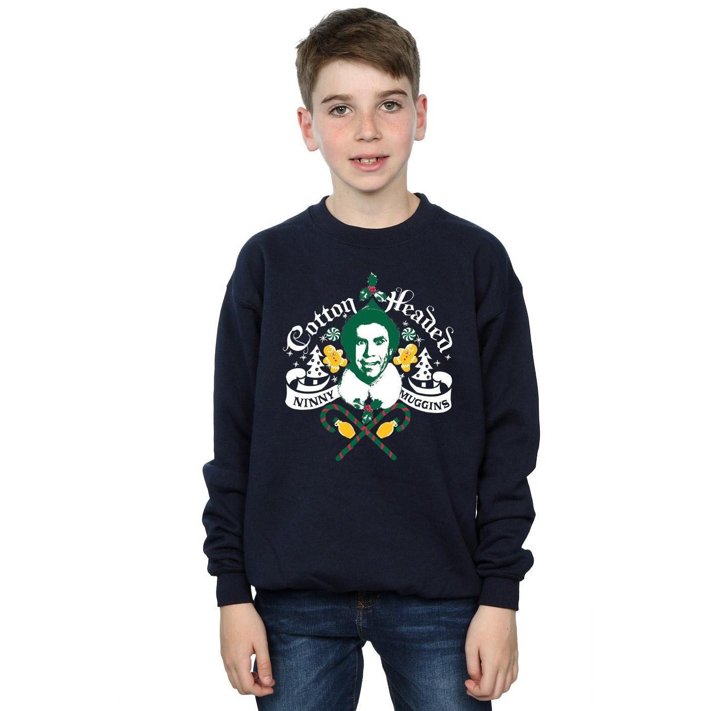 Elf  Cotton Headed Ninny Muggins Sweatshirt 