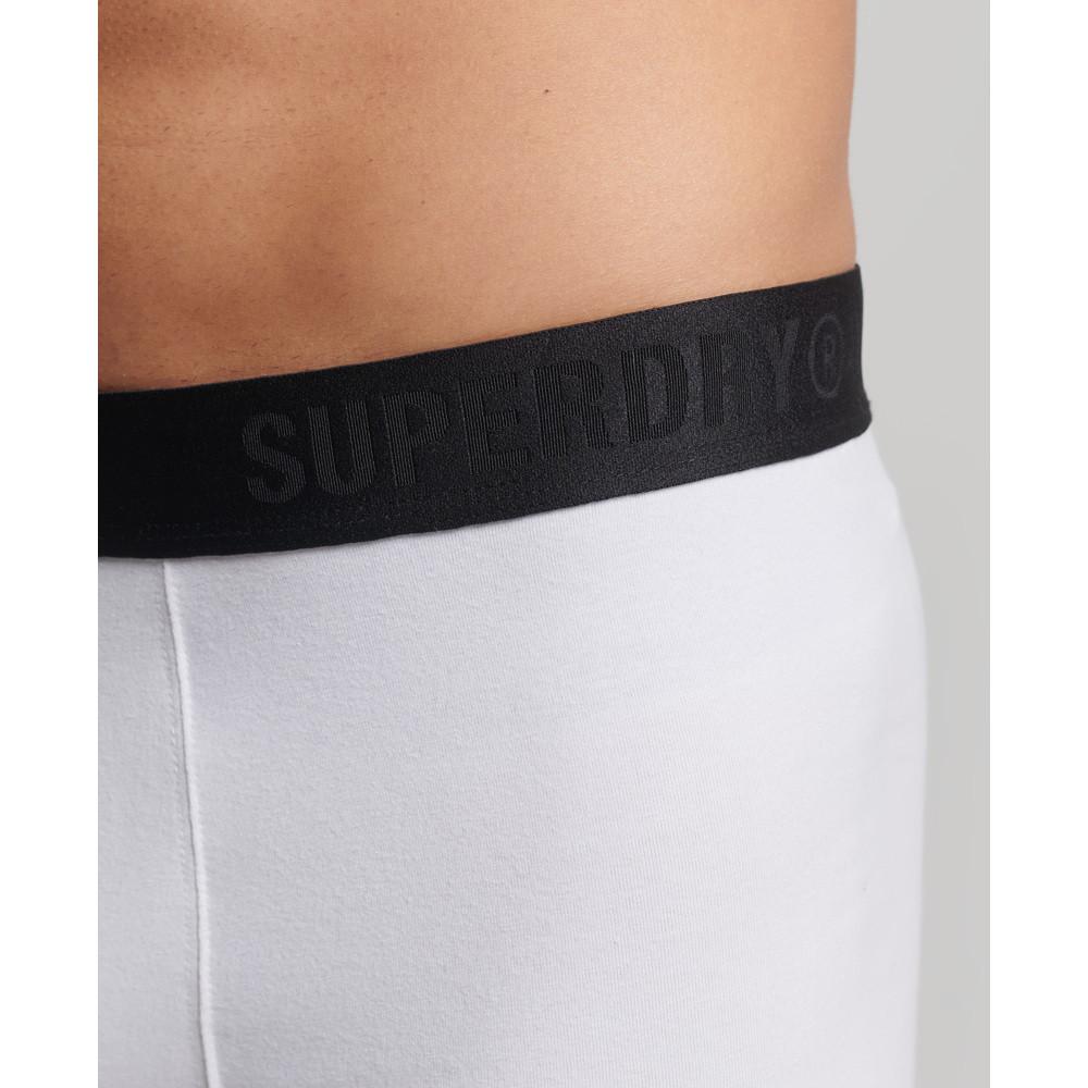 Superdry  boxer en coton bio uperdry offet (x2) 