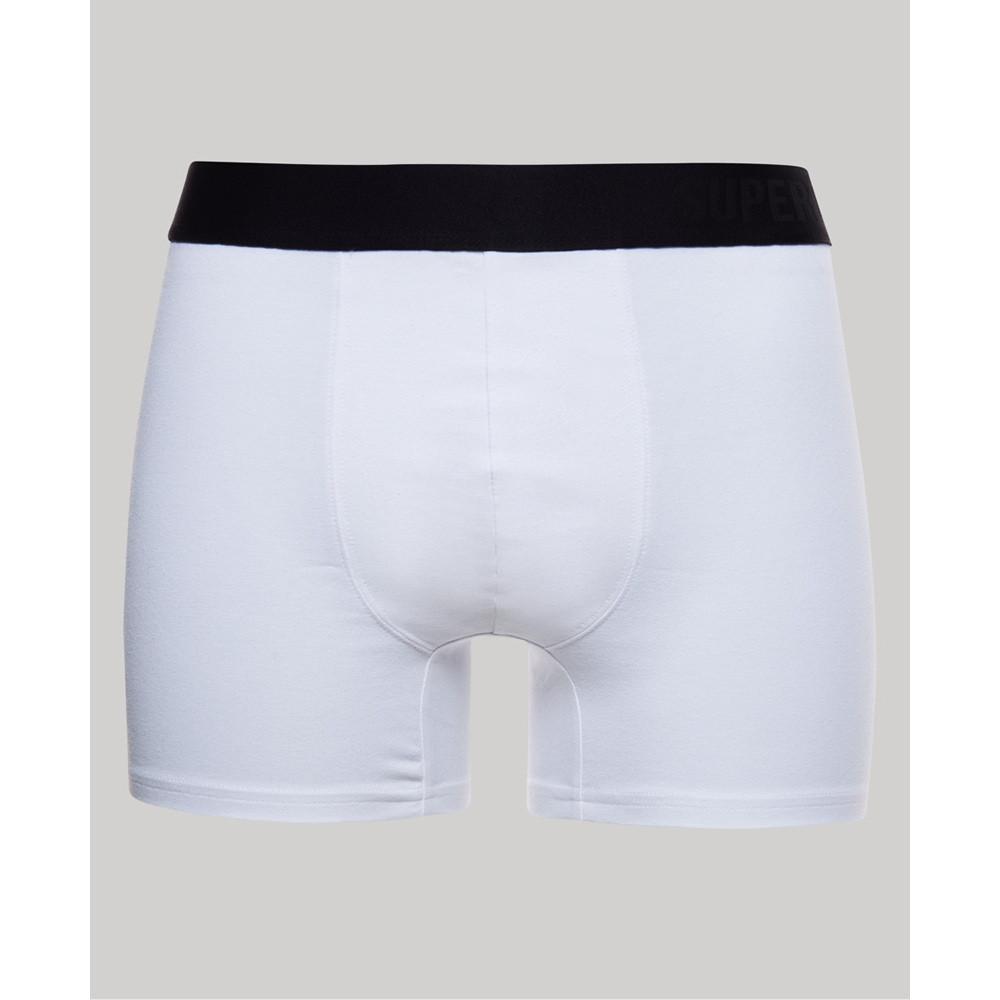 Superdry  boxer en coton bio uperdry offet (x2) 