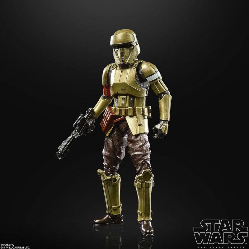 Hasbro  Star Wars Série Noire ShoreTrooper Figurine carbonisée 15cm 