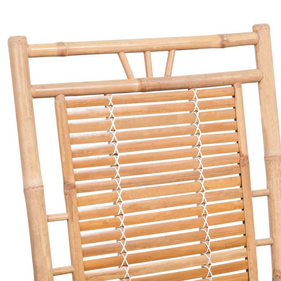 VidaXL Schaukelstuhl bambus  