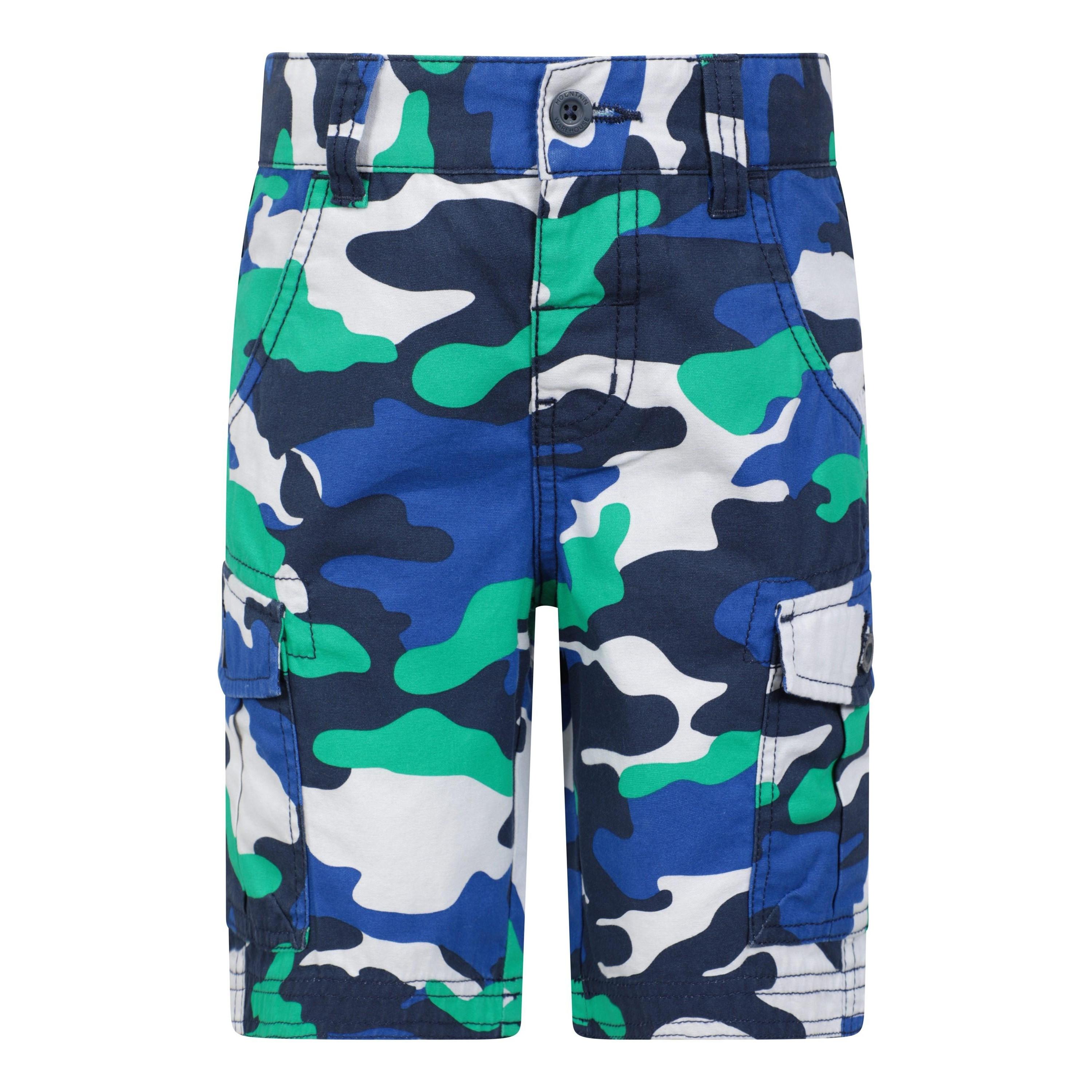 Image of Cargoshorts Mädchen Blau 128