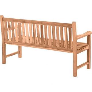 mutoni Panca da giardino in teak naturale 150x63x92  