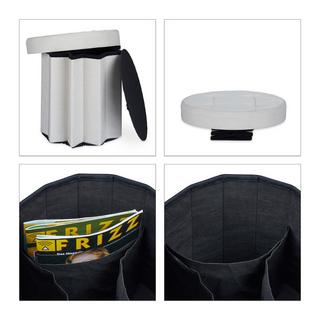 B2X Hocker mit Stauraum Größe M rund  