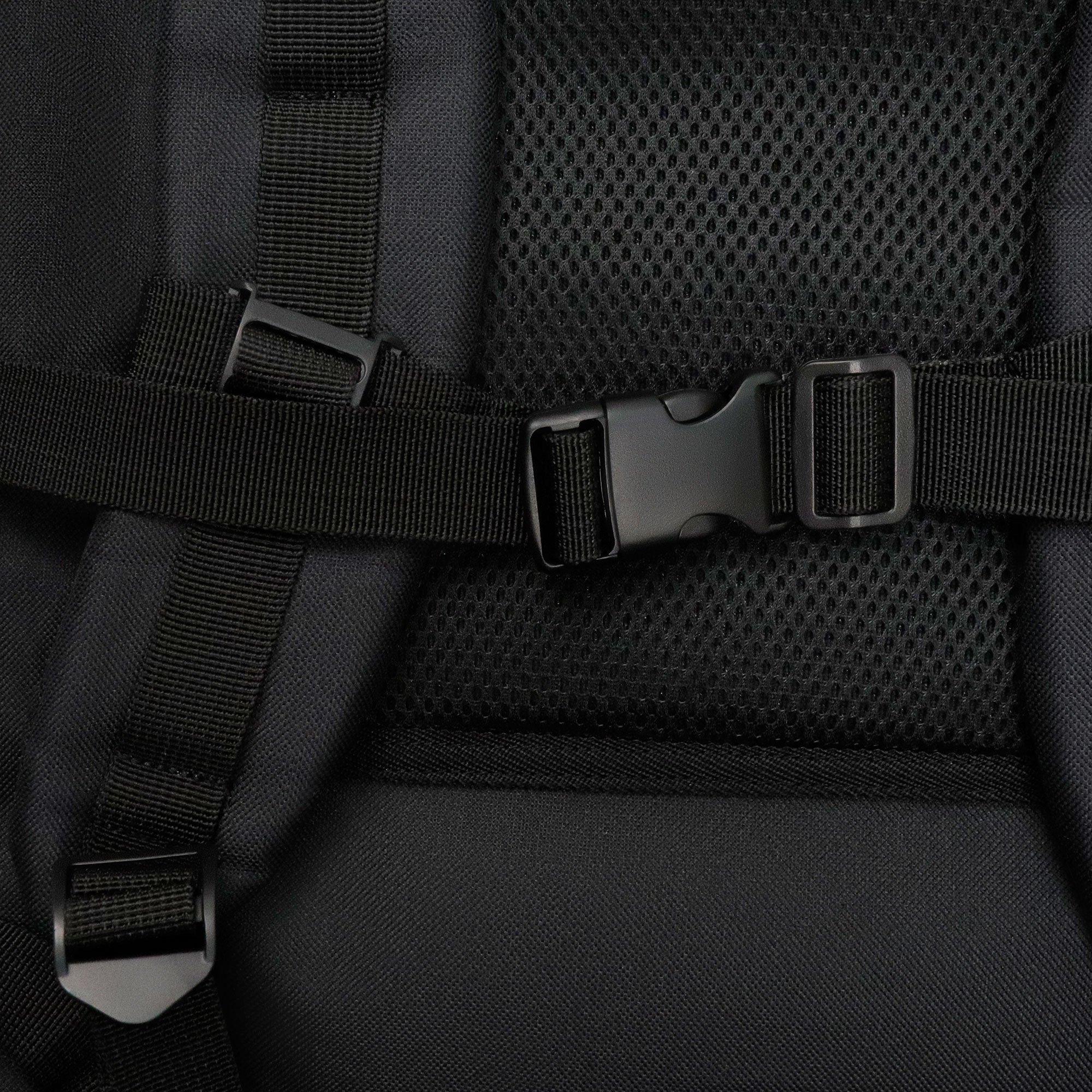 YEAZ  KIT CARBON Rucksack & Carbon-Paddel - eclipse black 